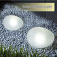 Solar Outdoor Pebble Garden Decoration Lawn Landscape Stone Night Light