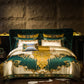 Luxury European Satin Embroidered Bedding Set