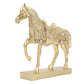 Golden Horse Figurine