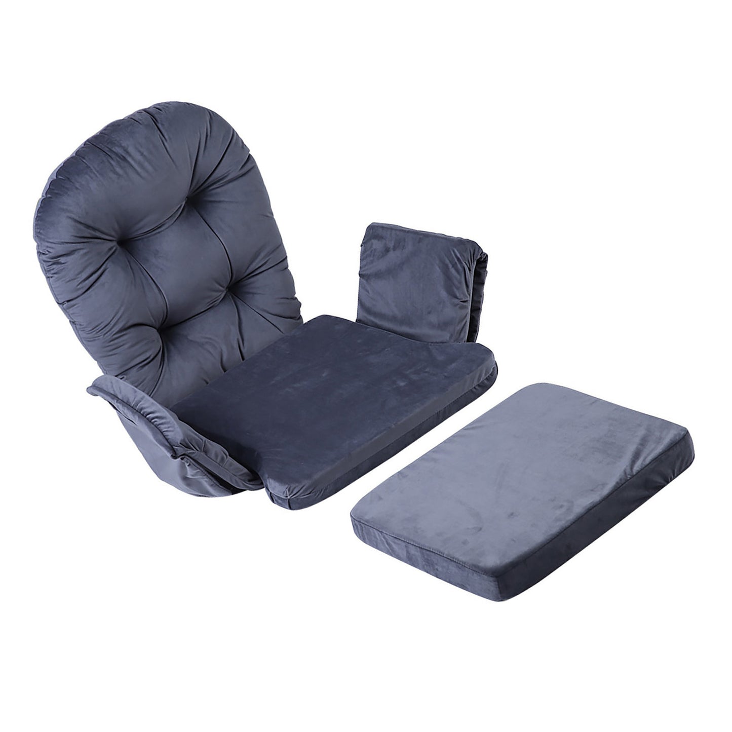 Soft Velvet Chair Cushion Set