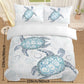 3-Piece Ocean Turtle Bedding Set