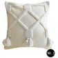 Nordic Moroccan Tufted Throw Pillow