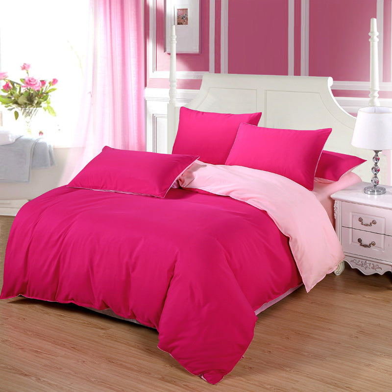 4-Piece Bed Sheet & Duvet Cover Set