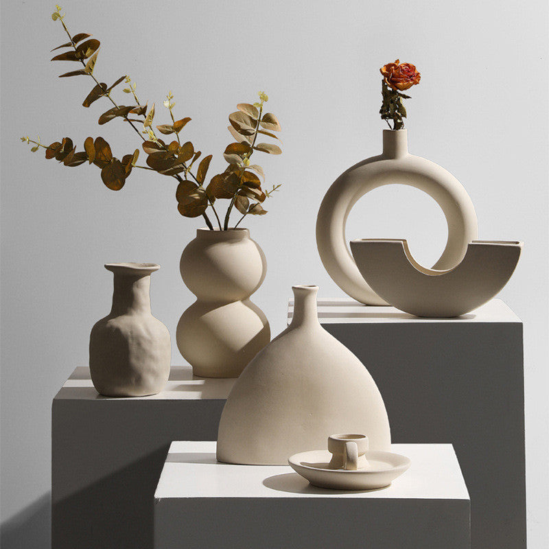 Modern Minimalist Ceramic Vase