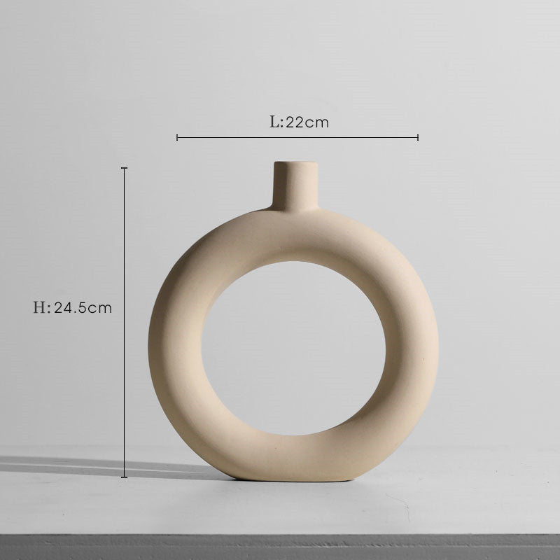 Modern Minimalist Ceramic Vase