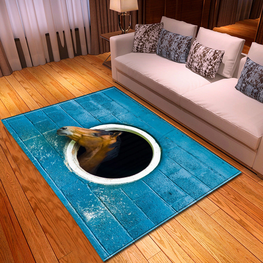 Dream Horse 3D Print Rug