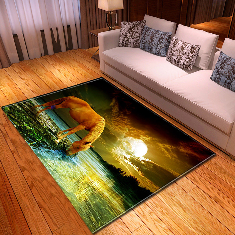 Dream Horse 3D Print Rug