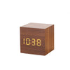 LED Wooden Digital Alarm Clock