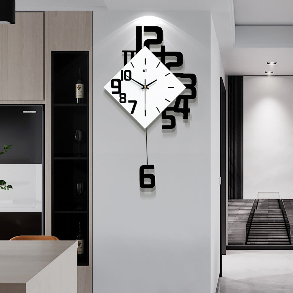 Personalized Wooden Digital Wall Clock