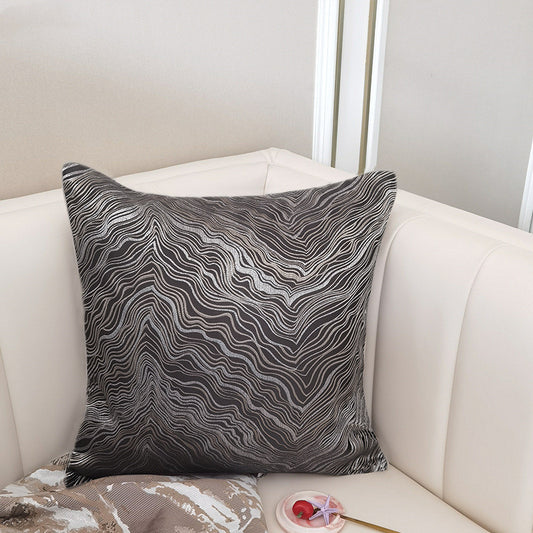 Nordic Velvet Decorative Cushion Cover (45x45cm)