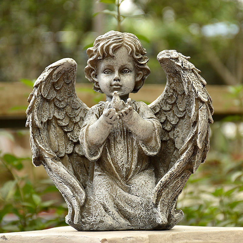 European Retro Angel Statue