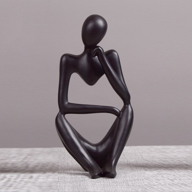 Abstract Thinker Statue