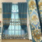 Embroidered Double-sided Chenille Velvet Embroidery Yarn European Curtain