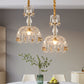 Crystal Bedside Pendant Light