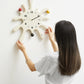 Simple Art Creative Punch-free Wall Clock