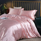 Luxury Double-Sided Silk 4-Piece Bedding Set.