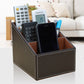 Leather Remote Control Organizer