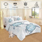 3-Piece Ocean Turtle Bedding Set