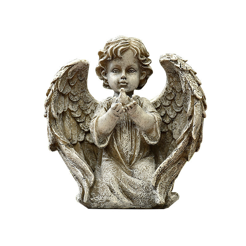 European Retro Angel Statue