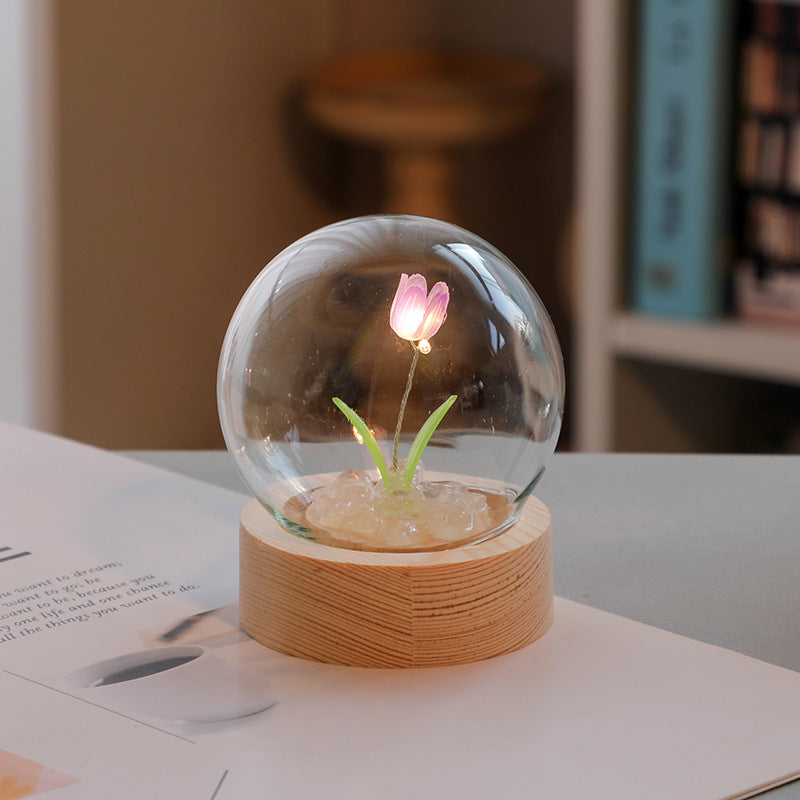 Artificial Tulip LED Night Light