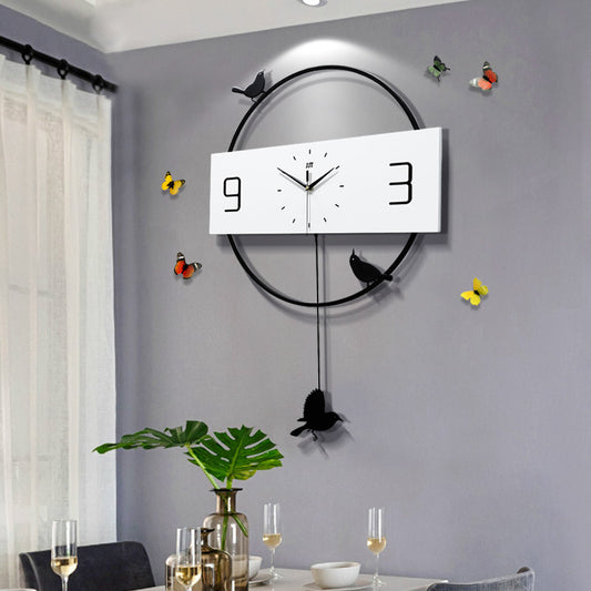 Nordic Minimalist Wall Clock