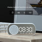 Bluetooth Music Alarm Clock with LED Mirror & FM Radio