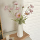 Elegant White Tulip Vase