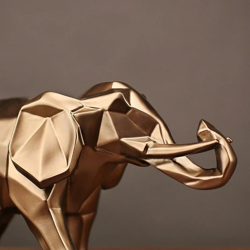 Elephant Abstract Statue