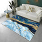 Nordic Marble Flannel Printed Carpet