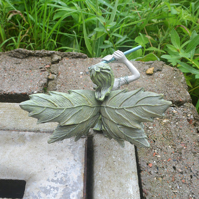 Angel Wings Resin Sculpture