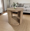 Walnut & Oak Side Table