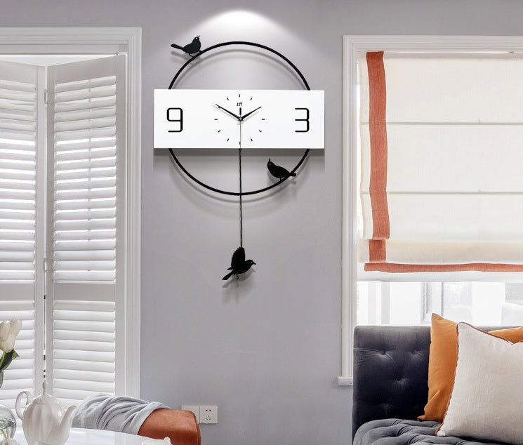 Nordic Minimalist Wall Clock