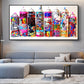 Canvas Wall Art, Wall Art Posters, Street Art