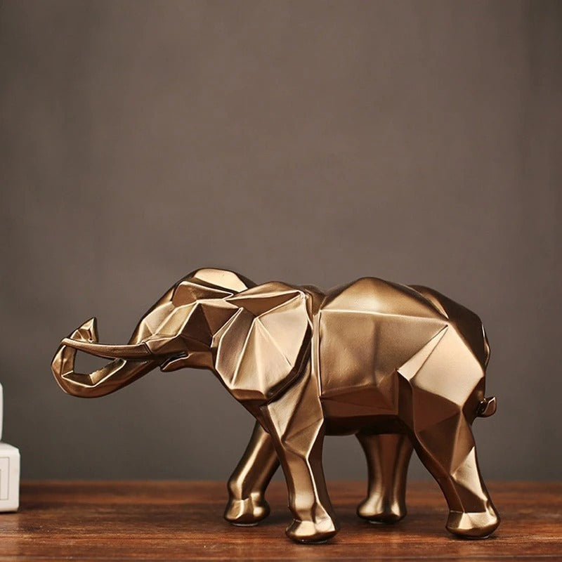 Elephant Abstract Statue