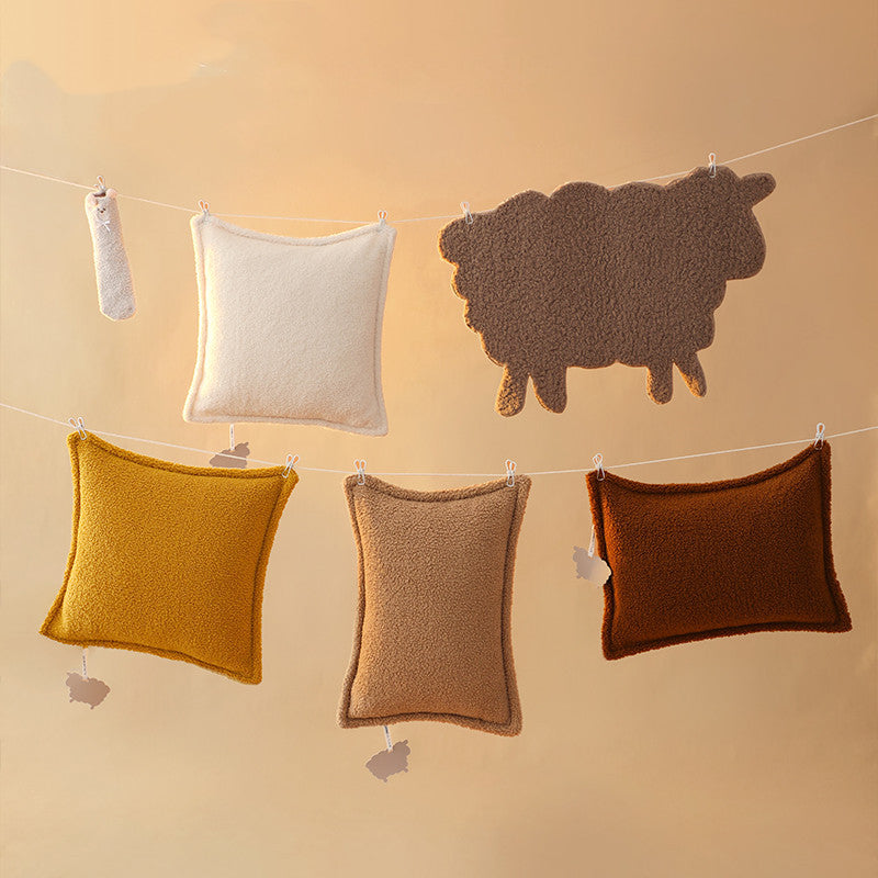 Lamb Plush Pillows