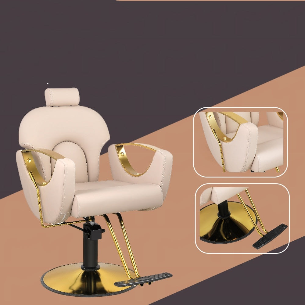 Golden Barber Chair