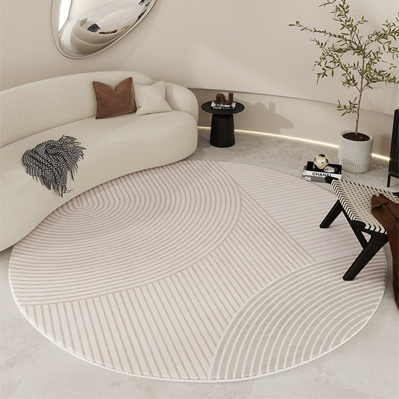 Round Non-Slip Insulated Carpet