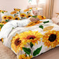 3-Piece Brushed Quilt Cover Set