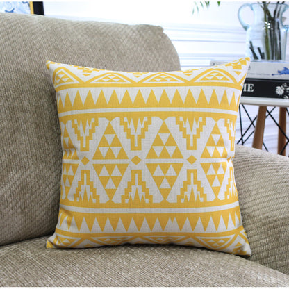 Nordic Geometric Throw Pillow