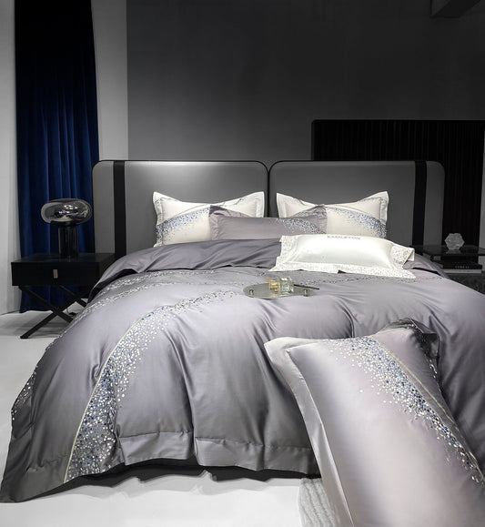 4-Piece Luxury Long-Staple Cotton Bedding Set