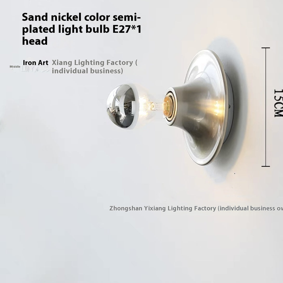 Silver Wall Light