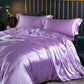 Luxury Double-Sided Silk 4-Piece Bedding Set.