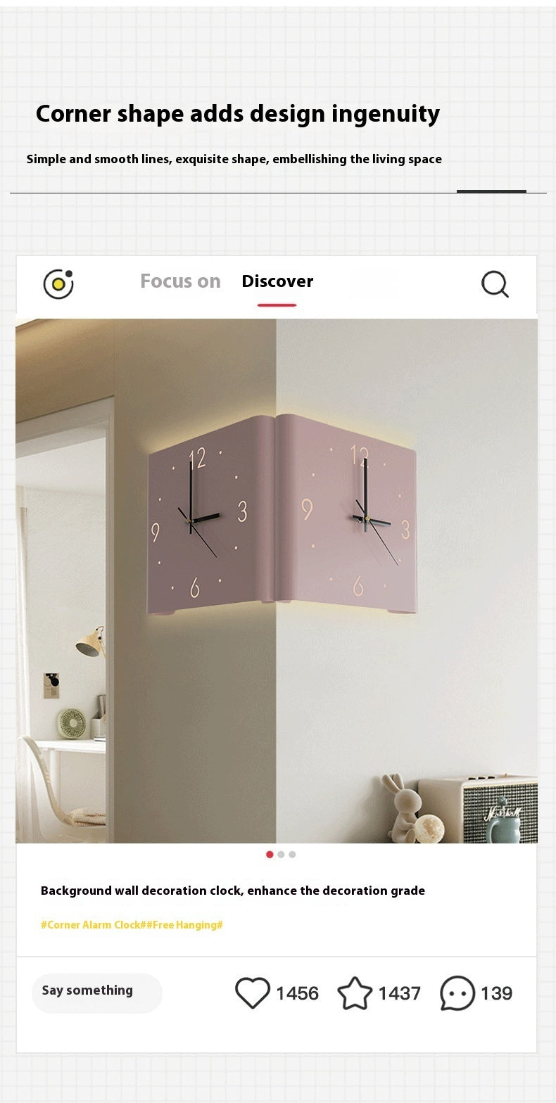 Creative Angel Wall Clock