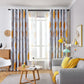 Nordic Style Nordic Leaf Curtain Bedroom, Living Room Shading Curtain Simple Modern