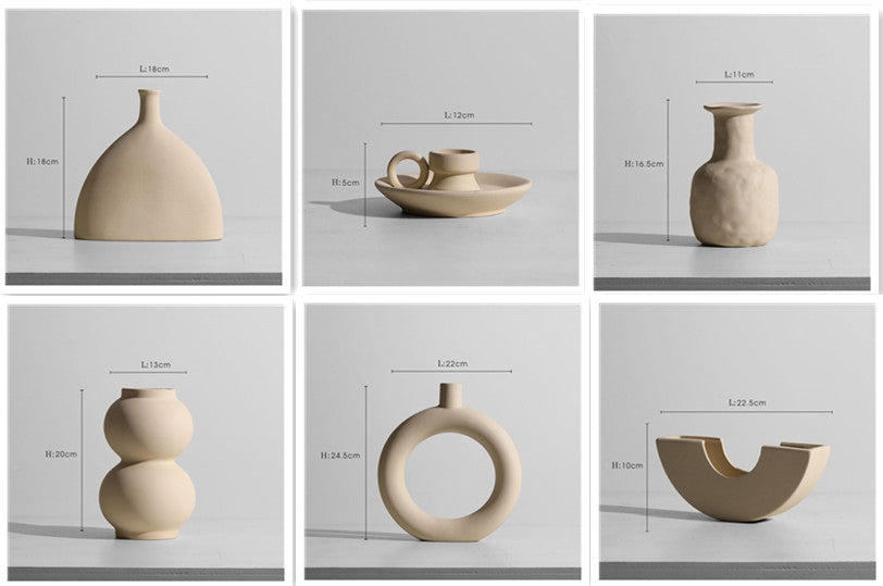 Modern Minimalist Ceramic Vase