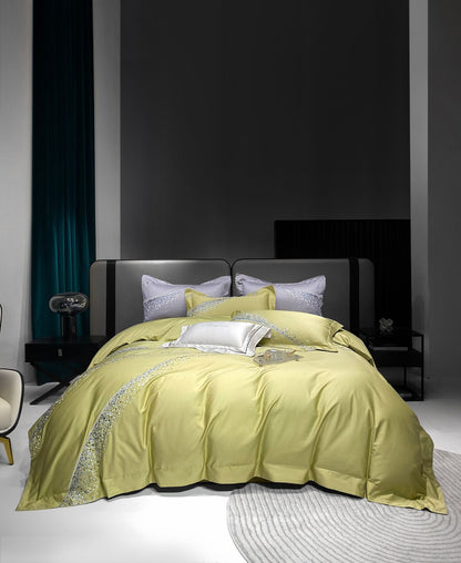 4-Piece Luxury Long-Staple Cotton Bedding Set