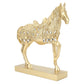 Golden Horse Figurine