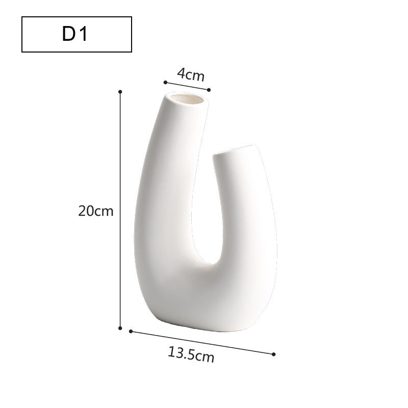 Modern Minimalist Ceramic Vase