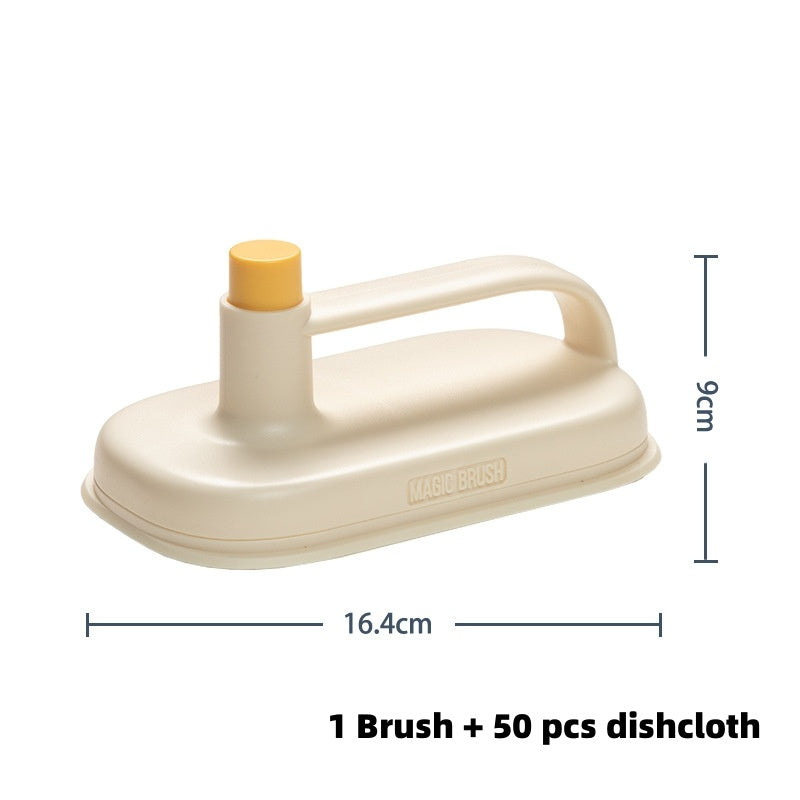 Kitchen, Bathroom Toilet Cleaning Brush, Glass Wall Cleaning Bath Brush