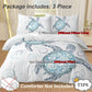 3-Piece Ocean Turtle Bedding Set